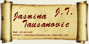 Jasmina Taušanović vizit kartica